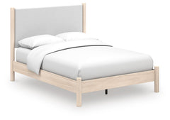 Cadmori Queen Upholstered Panel Bed