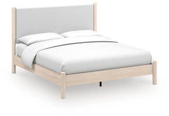 Cadmori King Upholstered Panel Bed