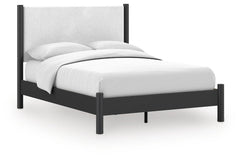 Fargenta Queen Upholstered Panel Bed
