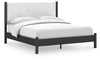 Fargenta King Upholstered Panel Bed
