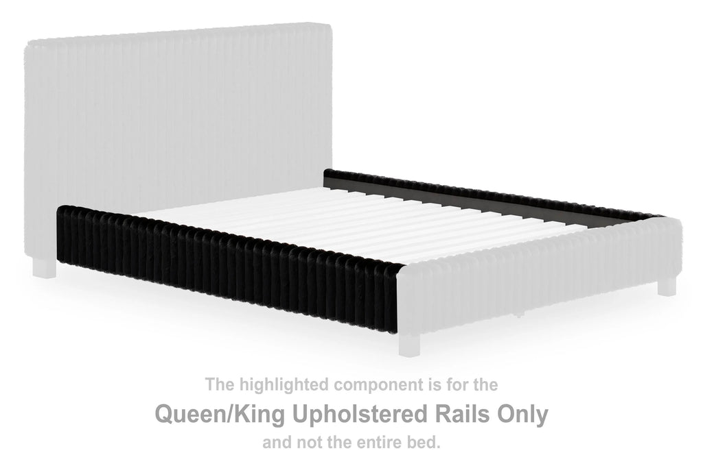 Birmonton Queen/King Upholstered Rails