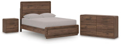 Hollinaze Queen Panel Bed, Dresser and Nightstand