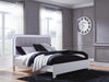 Frostlyn King Upholstered Panel Bed