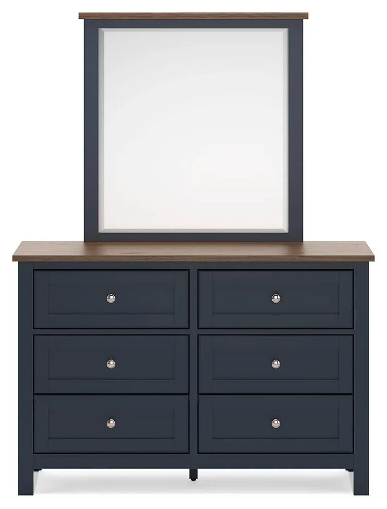 Landocken Dresser and Mirror