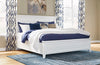 Trulani King/California King Panel Footboard with Roll Slats
