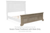 Vallardia Queen Panel Footboard with Slats