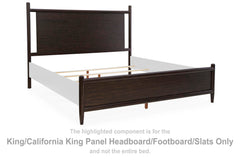 Dantenton King/California King Panel Headboard/Footboard/Slats