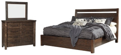 Starmore King Panel Bed, Dresser and Mirror