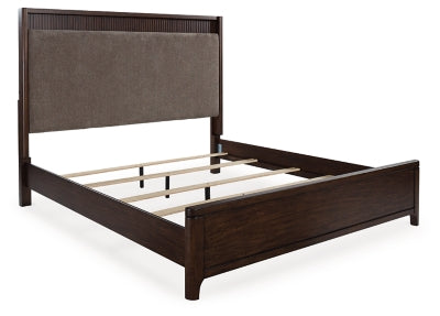 Korestone Queen Upholstered Panel Bed