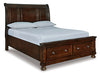 Porter Queen Sleigh Rails