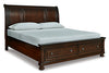 Porter California King Sleigh Rails