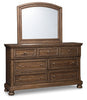 Flynnter Dresser and Mirror