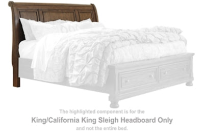 Flynnter King/California King Sleigh Headboard