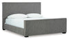 Steenlage King/California King Upholstered Headboard/Footboard/Slats