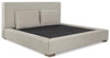 Langford Queen Upholstered Footboard with Rails
