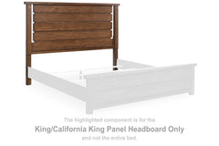Kristiland King/California King Panel Headboard