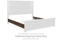 Kristiland California King Panel Rails
