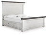 Havalance Queen Panel Storage Bed