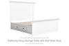 Havalance California King Storage Rails with Roll Slats