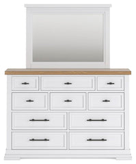 Ashbryn Dresser and Mirror
