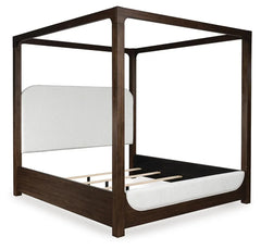 Breckington California King Upholstered Canopy Bed