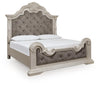 Andonhall King Upholstered Panel Bed