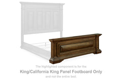 Channley King/California King Panel Footboard
