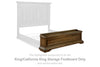 Channley King/California King Storage Footboard