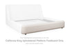 Neo California King Upholstered Platform Footboard