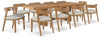 Kristiland Dining Table and 10 Chairs