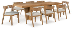 Kristiland Dining Table and 8 Chairs