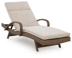 Revare Beach Chaise Lounge with Cushion