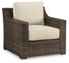 Wellingtons Peak Outdoor Lounge Chair with Cushion