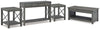 Freedan Lift-top Coffee Table, 2 End Tables and Console
