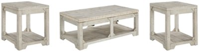Fregine Coffee Table and 2 End Tables