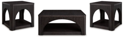 Yellink Coffee Table and 2 End Tables