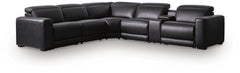 Rally-Up 6-Piece Power Reclining Sectional with Console