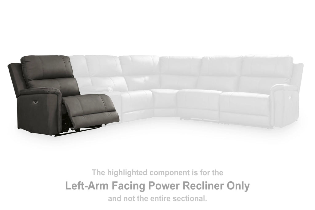 Beryton Left-Arm Facing Power Recliner