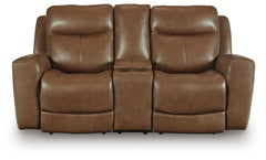Momentum Moves Power Reclining Loveseat with Console