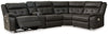 Mackie Pike 5-Piece Power Reclining Sectional