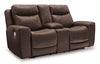 Mindanao Power Reclining Loveseat with Console