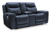 Mindanao Power Reclining Loveseat with Console