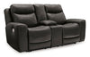 Mindanao Power Reclining Loveseat with Console
