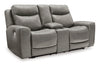 Mindanao Power Reclining Loveseat with Console
