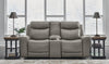 Mindanao Power Reclining Loveseat with Console