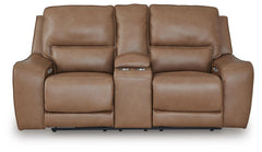 Silverbrooke Power Reclining Loveseat with Console