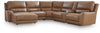 Silverbrooke 6-Piece Power Reclining Sectional with Chaise