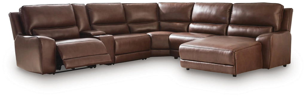 Silverbrooke 6-Piece Power Reclining Sectional with Chaise