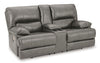 Mountainous Power Reclining Loveseat with Console