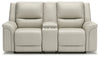 Trasimeno Power Reclining Loveseat with Console